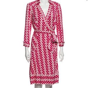 DVF Silk Wrap Dress